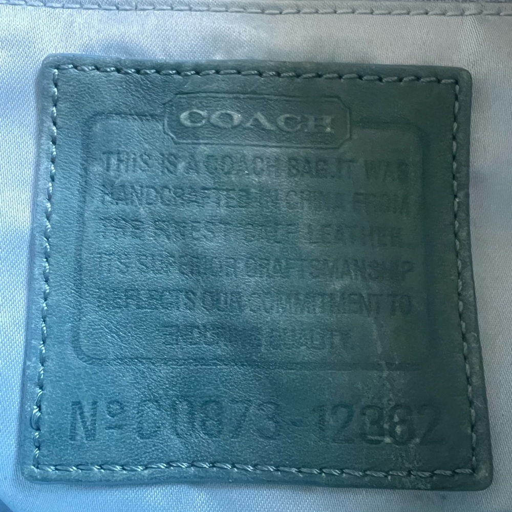Coach Leather Bag